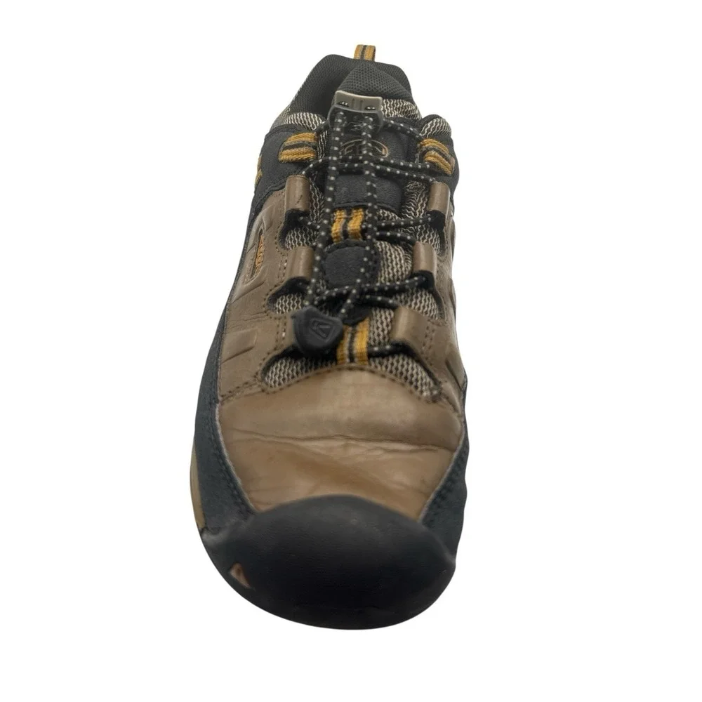 Keen Targhee 3 Low Height Men's Size 6 Waterproof Hiking Shoes Bungee Cord/Black